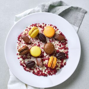 NYHET: Tilpass din bestilling med våre nye tilvalg! 9 Petit Four
