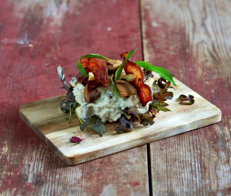 smorbrod honsesalat