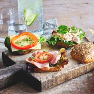 Frokostmeny rundstykke