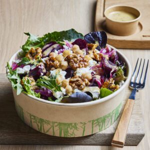 Rødbetsalat med chevre og valnøtter