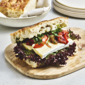 Focaccia med Brie