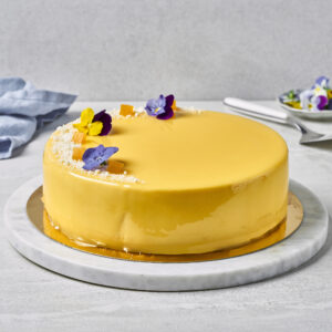 Pasjonsfruktmoussekake